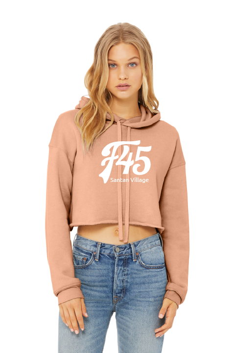 Women’s F45 Script Studio Crop Hoodie
